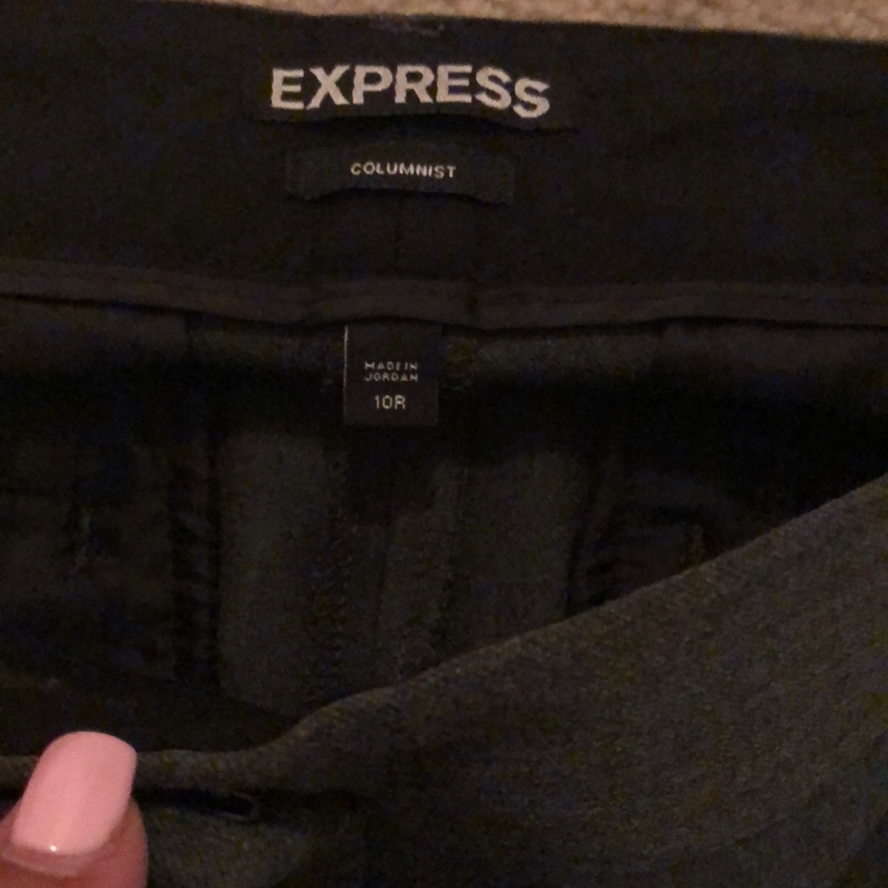 Express Gray Slacks - Picture 2 of 5